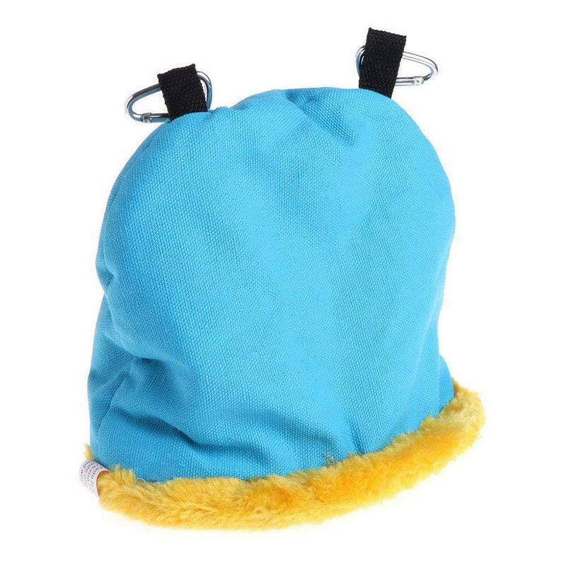 Litewoo Bird Hammock Nest Plush Warm Hanging Tent Pet Parrot Swing Bed Cave Cage for Parakeet Canary Cockatiel Lovebird Hamster Random Color (Small) - Image 5
